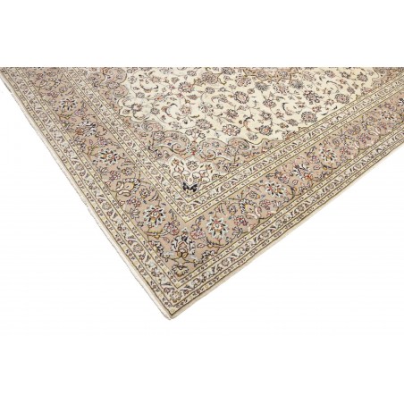 Tappeto Kashan Persia beige grigio 197x290