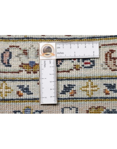 Tappeto Kashan Persia beige grigio 197x290