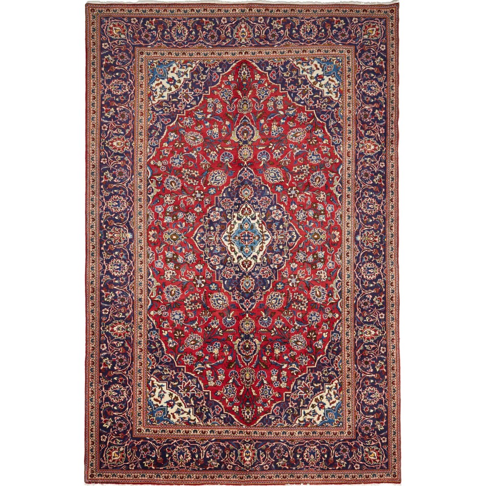 Tappeto Ardakan Persia marrone giallo 197x298