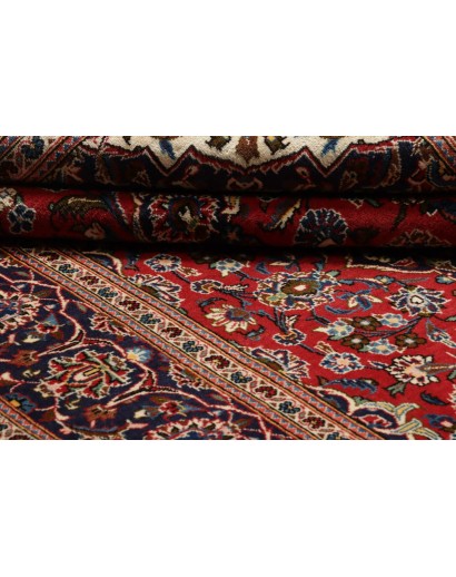 Tappeto Ardakan Persia marrone giallo 197x298