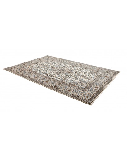 Tappeto Kashan Persia beige verde 196x293