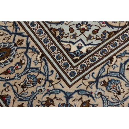 Tappeto Kashan Persia beige verde 196x293