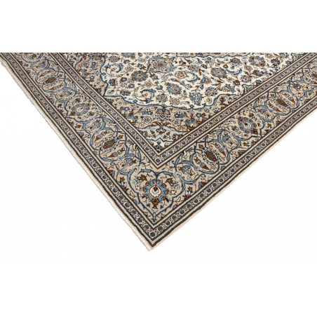 Tappeto Kashan Persia beige verde 196x293