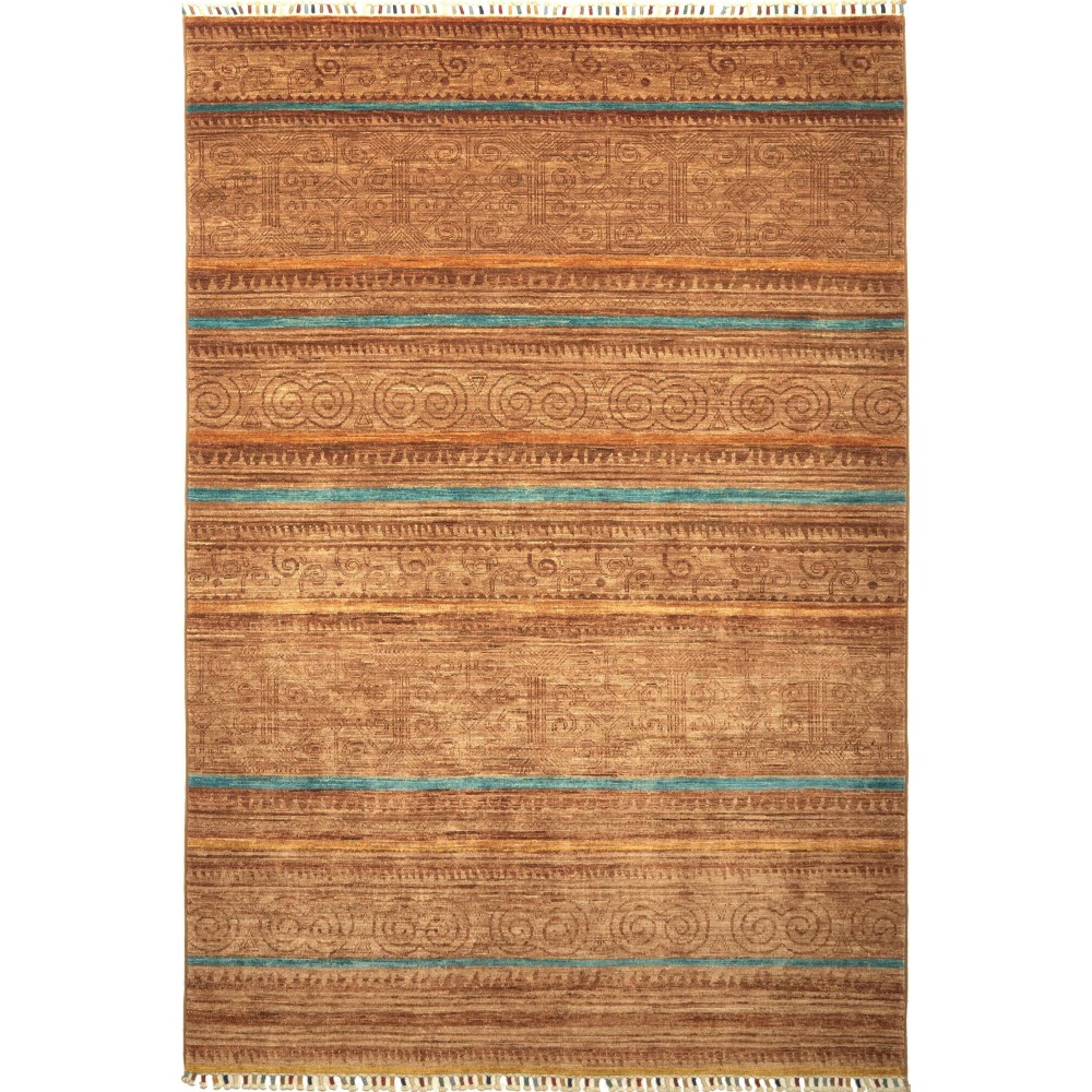 Tappeto Rubin Pakistan arancione beige 144x212 Tappeto Rubin Pakistan arancione beige 144x212