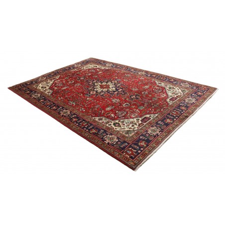 Tappeto Tabriz Persia marrone bianco 198x287