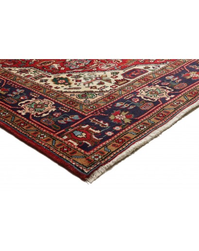 Tappeto Tabriz Persia marrone bianco 198x287