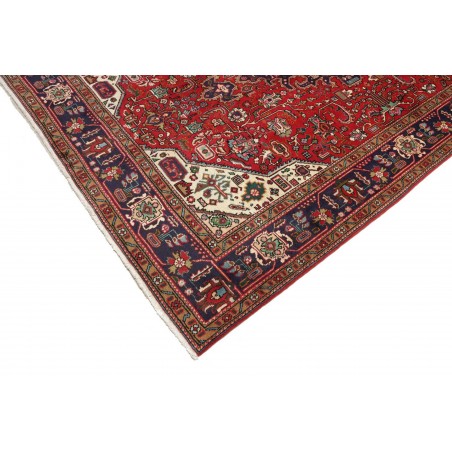 Tappeto Tabriz Persia marrone bianco 198x287