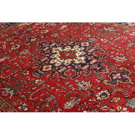 Tappeto Tabriz Persia marrone bianco 198x287