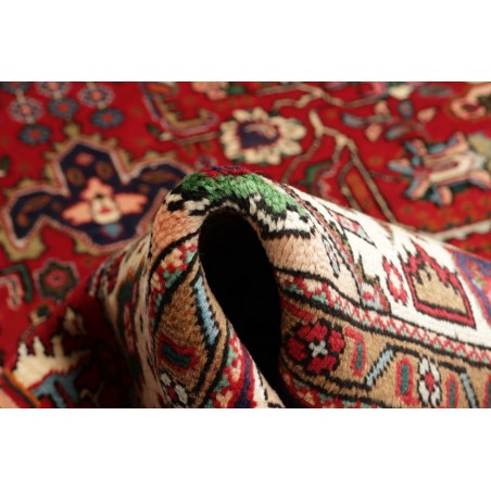 Tappeto Tabriz Persia marrone bianco 198x287