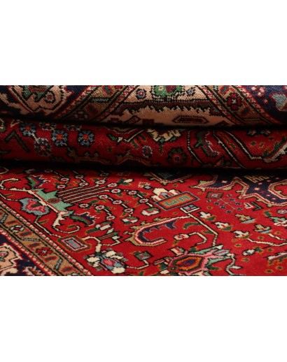 Tappeto Tabriz Persia marrone bianco 198x287