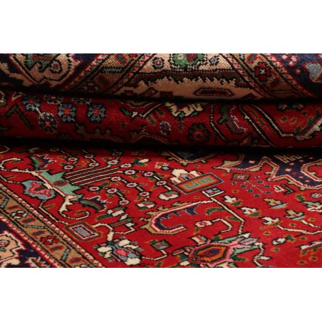 Tappeto Tabriz Persia marrone bianco 198x287