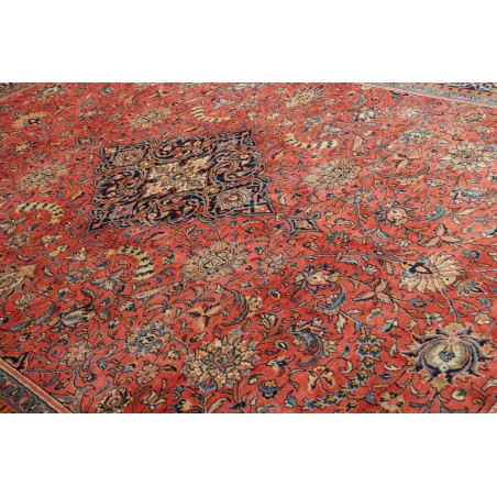 Tappeto Sarough Persia rosso grigio 270x370