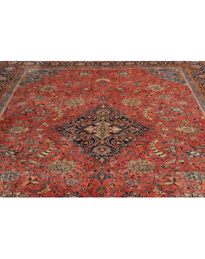 Tappeto Sarough Persia rosso grigio 270x370
