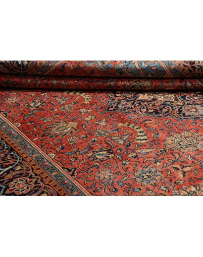 Tappeto Sarough Persia rosso grigio 270x370
