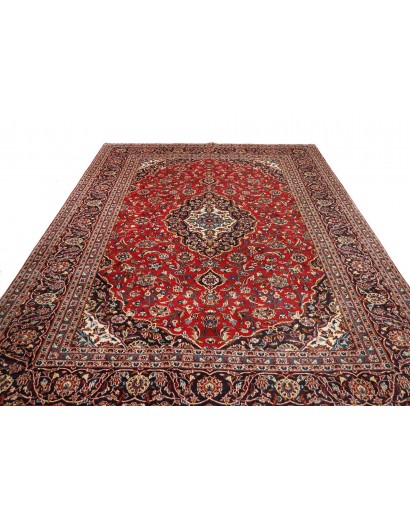 Tappeto Ardakan Persia marrone bianco 243x348