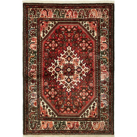 Tappeto Hamadan Persia grigio marrone 104x152