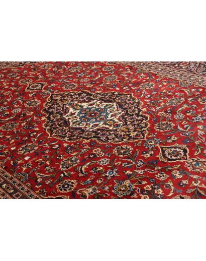 Tappeto Ardakan Persia marrone bianco 243x348