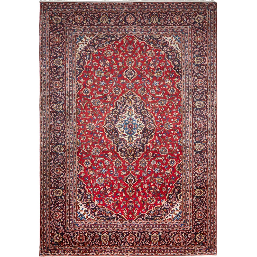 Tappeto Ardakan Persia marrone bianco 247x357