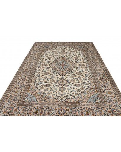 Tappeto Kashan Persia azzurro 200x298