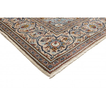 Tappeto Kashan Persia azzurro 200x298