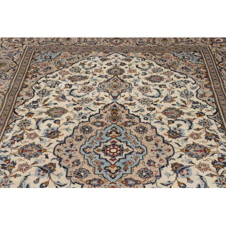Tappeto Kashan Persia azzurro 200x298