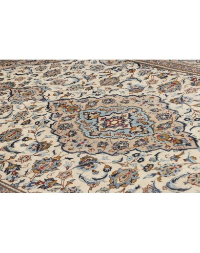 Tappeto Kashan Persia azzurro 200x298