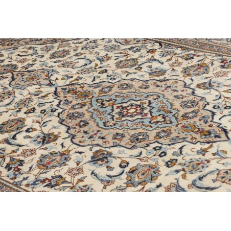 Tappeto Kashan Persia azzurro 200x298