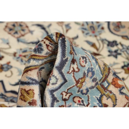 Tappeto Kashan Persia azzurro 200x298