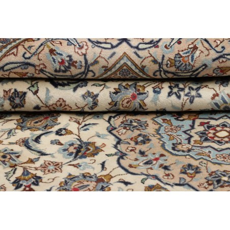 Tappeto Kashan Persia azzurro 200x298