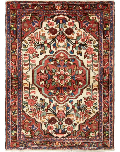 Tappeto Hamadan Persia marrone grigio 106x147