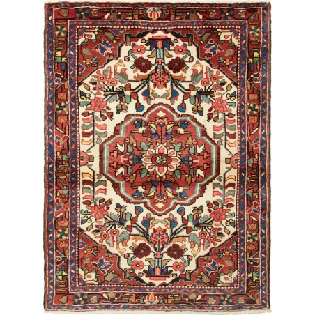 Tappeto Hamadan Persia marrone grigio 106x147
