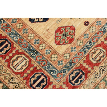 Tappeto Kazak Fine Pakistan marrone grigio 172x238