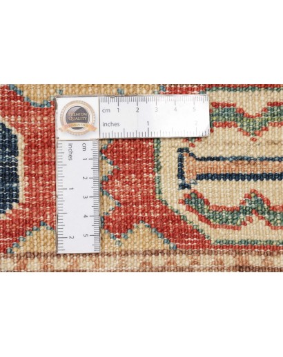 Tappeto Kazak Fine Pakistan marrone grigio 172x238