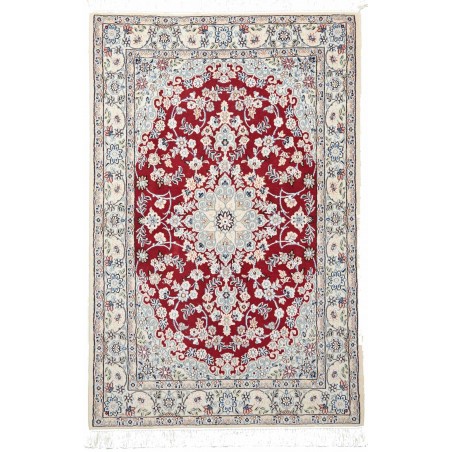 Tappeto Nain 9La Persia bianco marrone 100x152