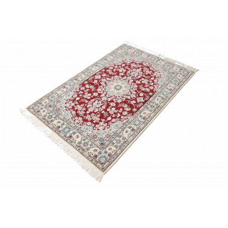 Tappeto Nain 9La Persia bianco marrone 100x152