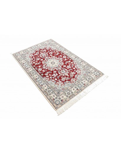 Tappeto Nain 9La Persia bianco marrone 100x152