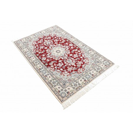 Tappeto Nain 9La Persia bianco marrone 100x152