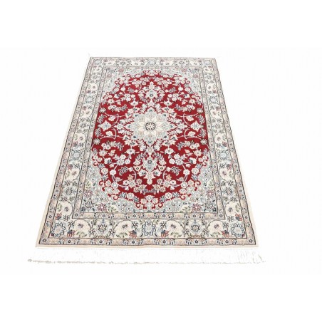 Tappeto Nain 9La Persia bianco marrone 100x152