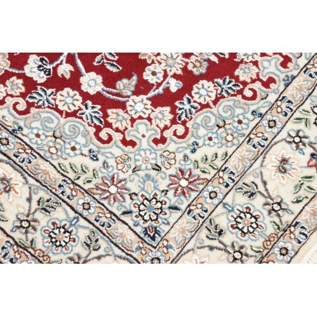 Tappeto Nain 9La Persia bianco marrone 100x152