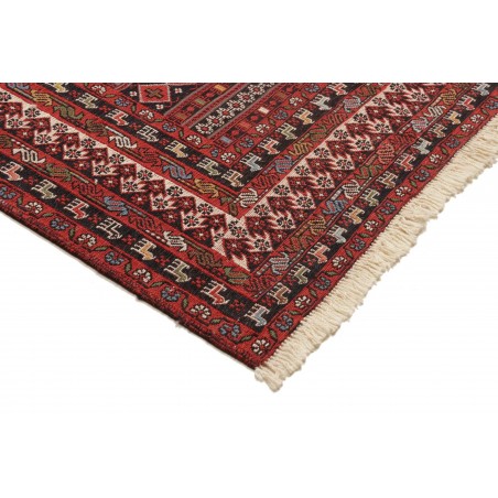 Tappeto Souzani Kilim Persia marrone 196x293