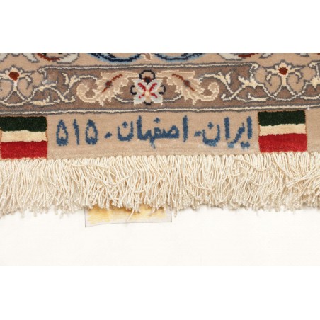 Tappeto Isfahan Persia marrone verde 79x315