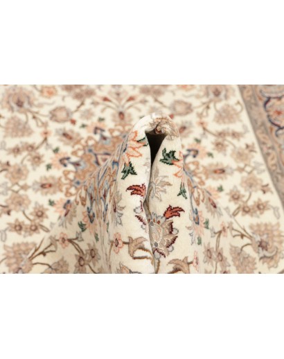 Tappeto Isfahan Persia marrone verde 79x315