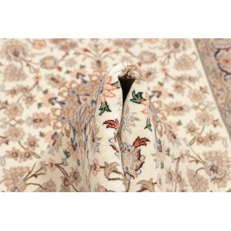 Tappeto Isfahan Persia marrone verde 79x315