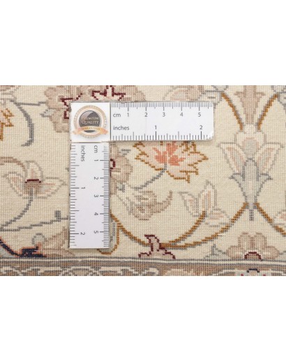 Tappeto Isfahan Persia marrone verde 79x315