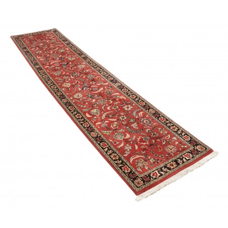 Tappeto Ghom Persia marrone blu 68x312