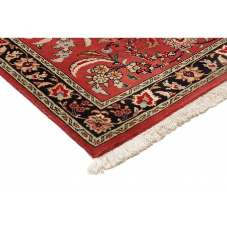 Tappeto Ghom Persia marrone blu 68x312