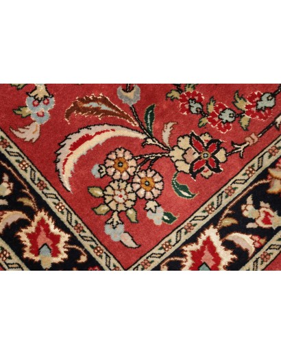 Tappeto Ghom Persia marrone blu 68x312