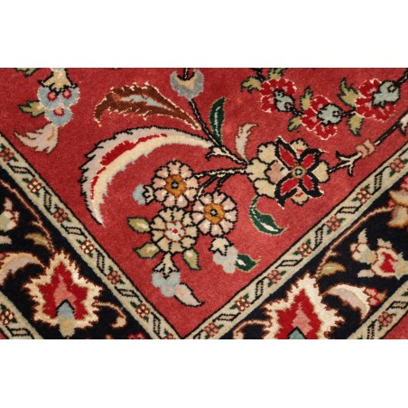 Tappeto Ghom Persia marrone blu 68x312