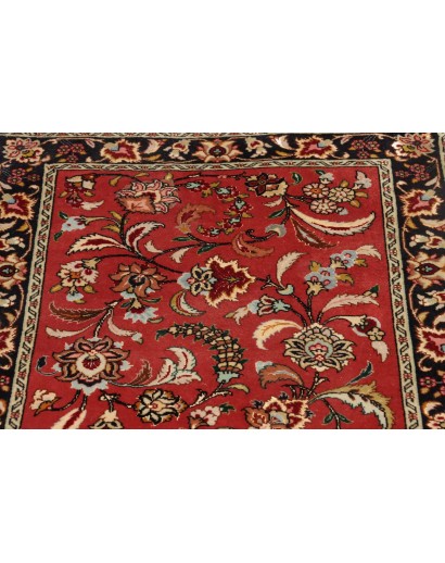 Tappeto Ghom Persia marrone blu 68x312