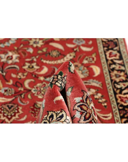 Tappeto Ghom Persia marrone blu 68x312